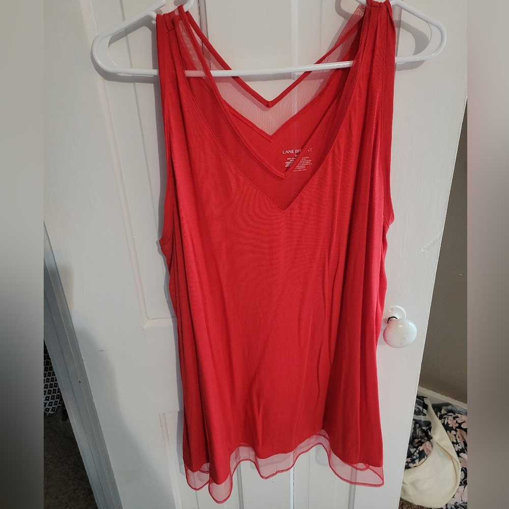 Lane Bryant 18/20 Red Tank